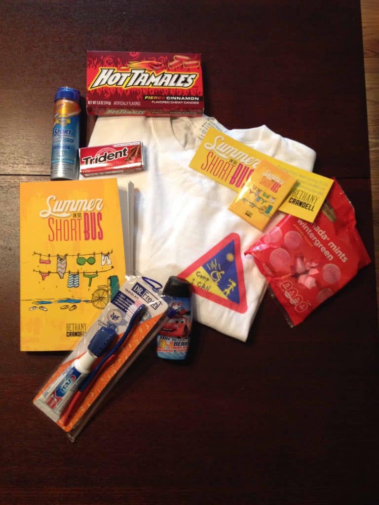 Book & Survival Kit prize pack