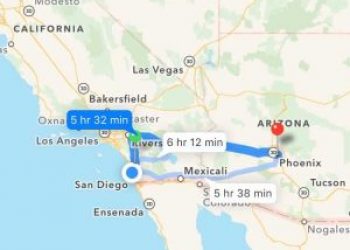 The time it was a day trip to Arizona